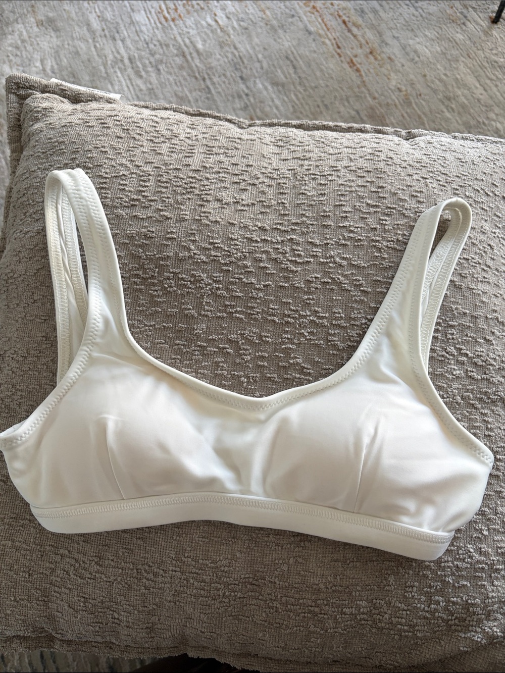 Women’s swim top - white
